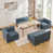 Blue Chenille