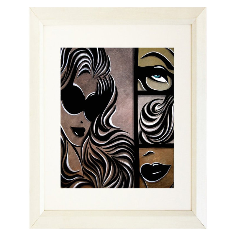 «Options» par FidoStudio, impression encadrée, Cadre blanc, Blanc, H 16 po x l 20 po x P 1 po