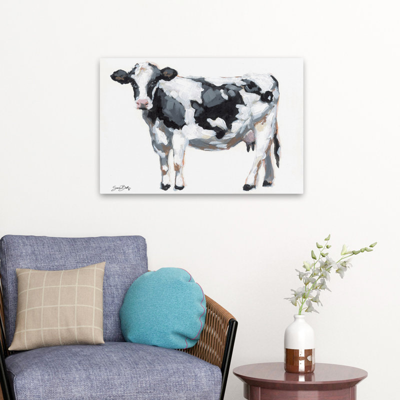 Vache laitière 1 - ferme moderne Holstein, H 16 po x l 24 po