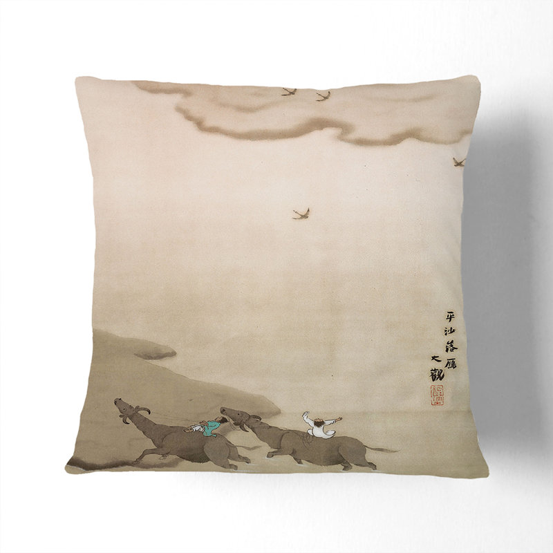 Square Throw Cushion, 55cm H x 55cm W x 20cm D
