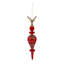 10.5'' Glass Animals Holiday Shaped Ornament