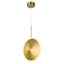 Luminaire suspendu tambour 1 lumière DEL Oey-274942948