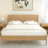 Bed Frame With Headboard & Round Tapered Legs-1985306362-1985306366