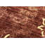 Wool Floral Area Rug in Rust