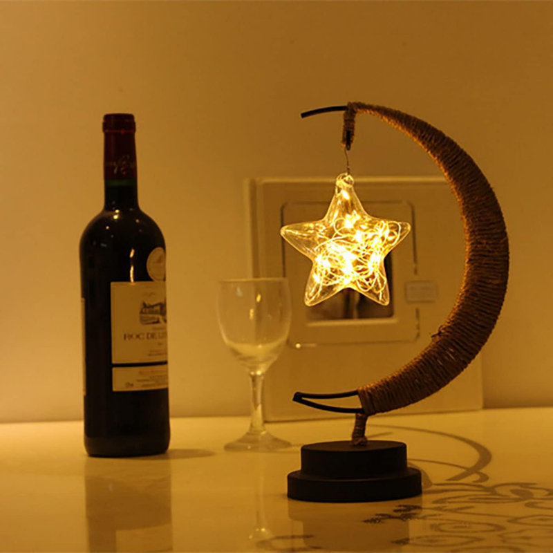 Lampe de table à DEL Star Moon