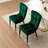 Velvet Upholstered Dining Chair-574241457