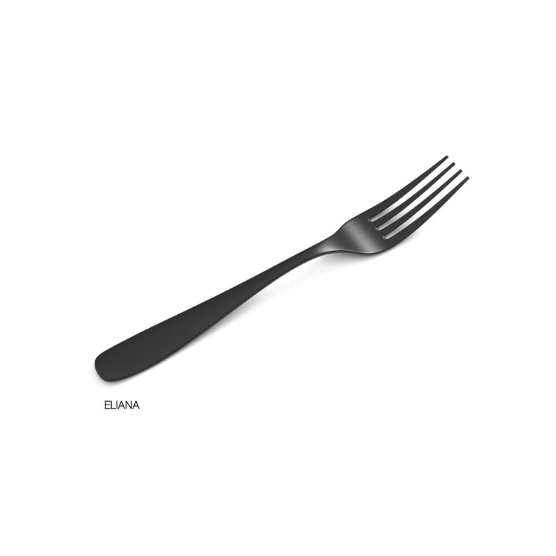 Ensemble de couverts 12 pièces Eliana Black