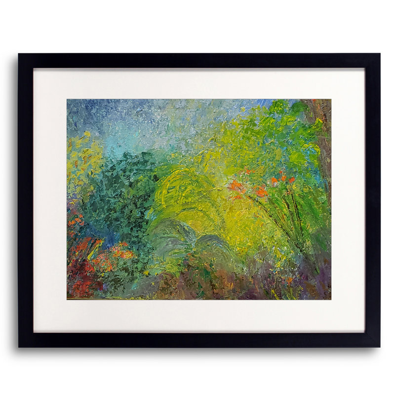 Garden Again Print by Marsha Heller