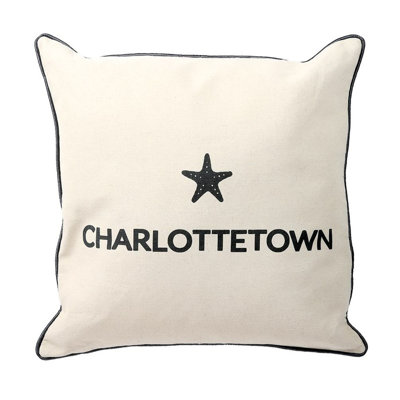 O Canada Cities Linen Reversible Throw Pillow