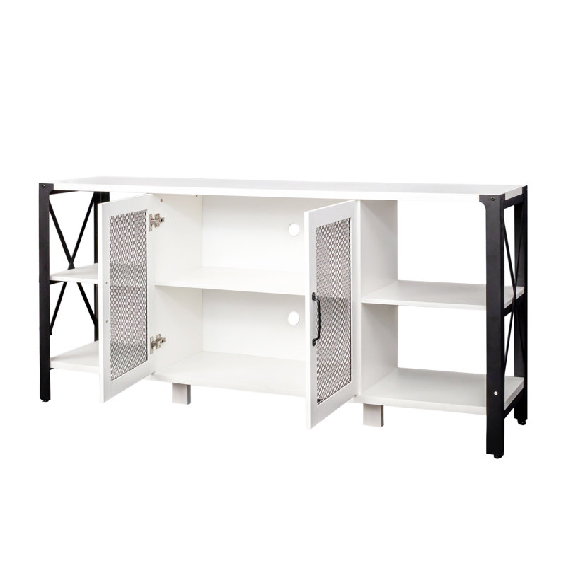TV Stand for TVs up to 78", White