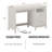 Gracie Oaks 47"Wood Writing Desk With Drawers-1298201403