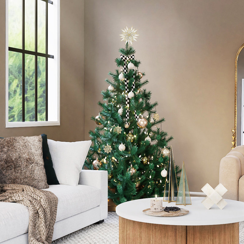 9.375 in. Lighted Shatterproof Tree Topper