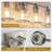 Dimmable Vanity Lighting for Bathroom  (Available in Four Sizes)-355600887-355600893-356385478