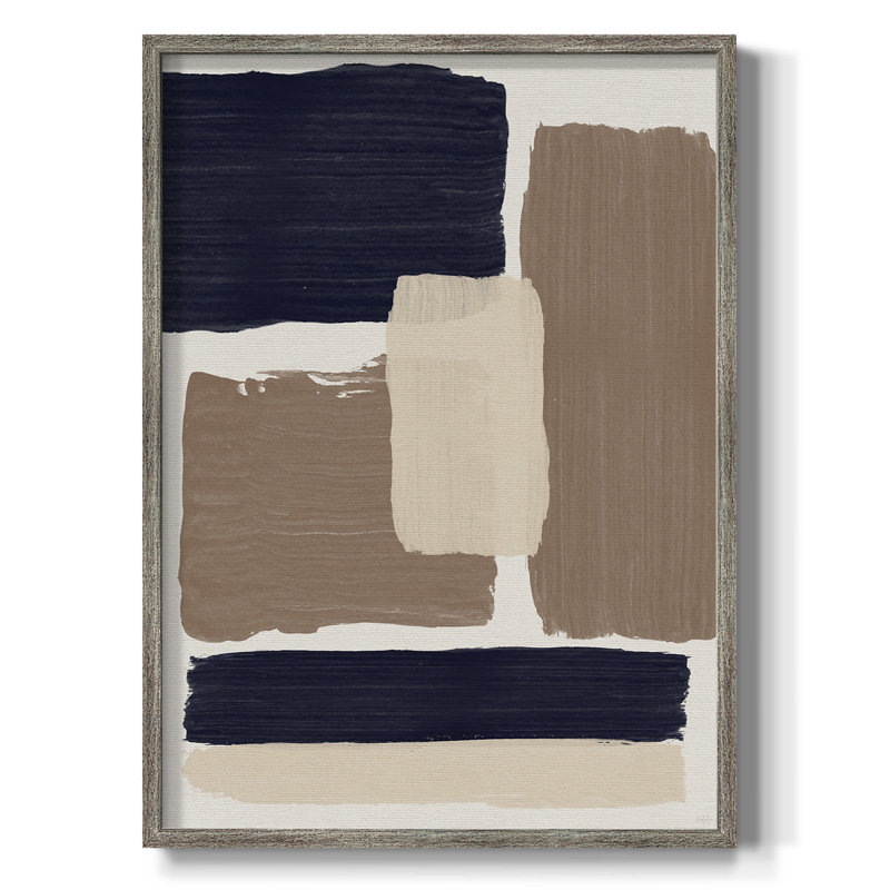 Reproduction encadrée Crosby Sands - bois massif, H 11 po x l 9 po