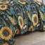 Ensemble de couvre-lit réversible en microfibre 3 pièces Sunflower - imprimé floral, très grand-120804217