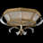 Beveled Arcs Flush Mount-7125616