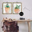  Boho Cacti & Succulents, ensemble de 2 toiles flottantes encadrées par Carol Robinson-221611873-221611876
