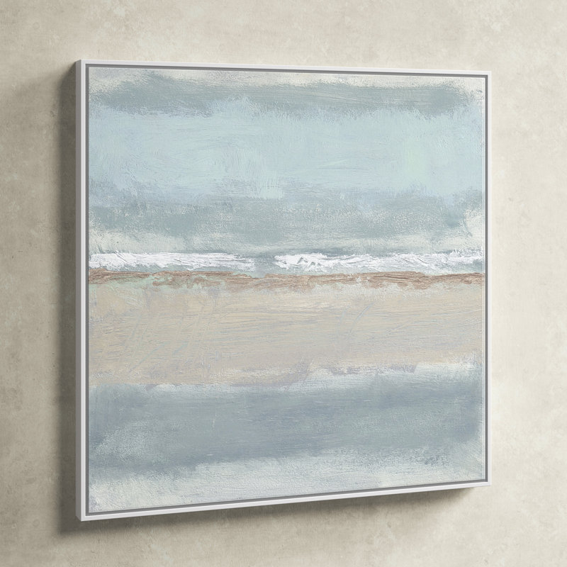 Serenity 1 by Filippo Ioco, White , 36" H x 36" W x 2" D