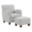 Fauteuil club avec repose-pieds 29,25 po Kaelan-454837714