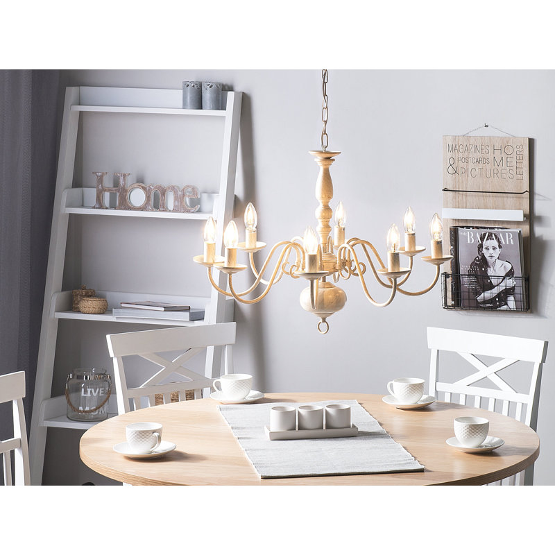 Philo 8 - Light Candle Style Chandelier