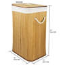 Sand & Stable™ Bamboo Rectangular Hamper & Reviews | Wayfair