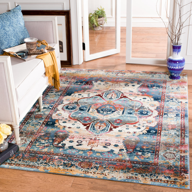 Tapis oriental performance Wayne, Rectangle 6 pi 7 po x 9 pi 2 po