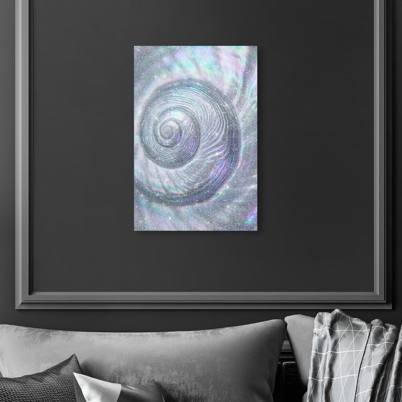 Sea Spiral Print by Oliver Gal, 30"H x 20"W, Gallery Wrapped