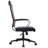 Orren Ellis Kensie High Back Conference Chair - Ribbed PU Leather Office Desk Chair with Adjustable Height, Swivel & Lumbar Support for Executive Meetings-994353646-994353647