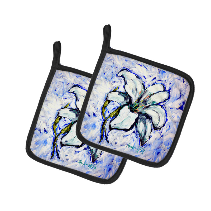 Caroline's Treasures Martin Welch New Artwork Polyester Potholder Set