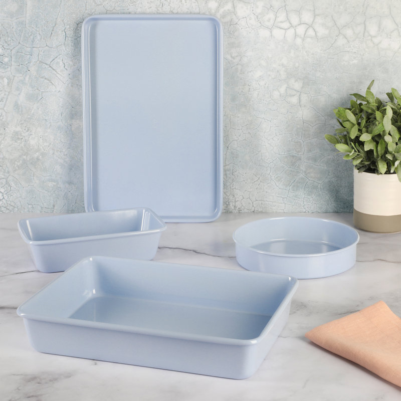 Martha Stewart Everyday 4 Piece Non-Stick Carbon Steel Bakeware Set