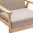 Scandinavian Upholstered Solid Wood Frame Comfortable Lounge Accent Armchair-1230076044
