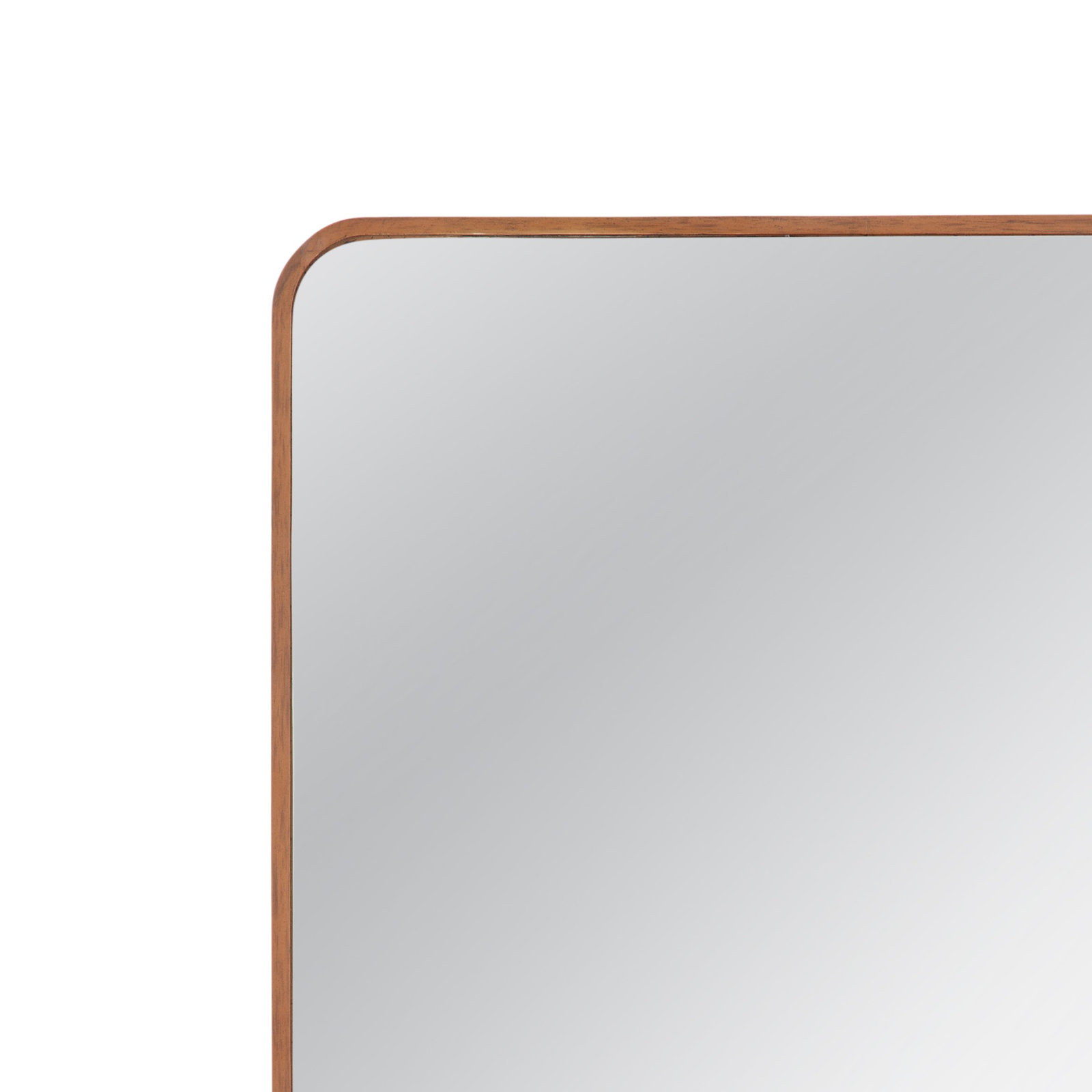 Strophe Solid Wood Rectangle Mirror