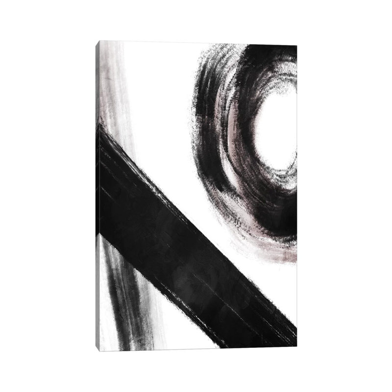 Strokes IV by On Rei - Painting on Canvas, Wrapped Canvas, 66.04cm H x 45.72cm W x 1.91cm D