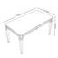 Table de salle à manger de luxe française simple et légère
