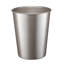 Pewter Handcrafted Metal Wastebasket