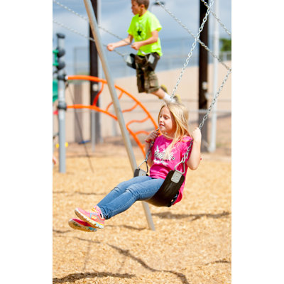 Plastic Belt Swing with Chains and Hooks