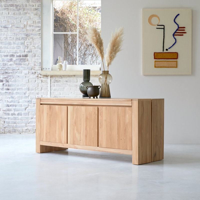 Eden 62.99'' W Solid Wood Sideboard