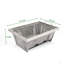 Ensemble de barbecue pliable pour barbecue au charbon de bois