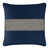 Velours bleu marine / gris anthracite
