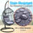 Alexxander 1 Person Swing Chair with Stand