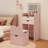 Dressing Table and Stool, 3-in-1 Multifunctional Dressing Table Set, Featuring Three-color Lighting Modes, HD Mirror, Two Sliding Drawers, and a Hidden Storage Stool.-1544199702