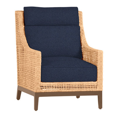 Peninsula Woven Lounge Light Raffia/Sandalwood