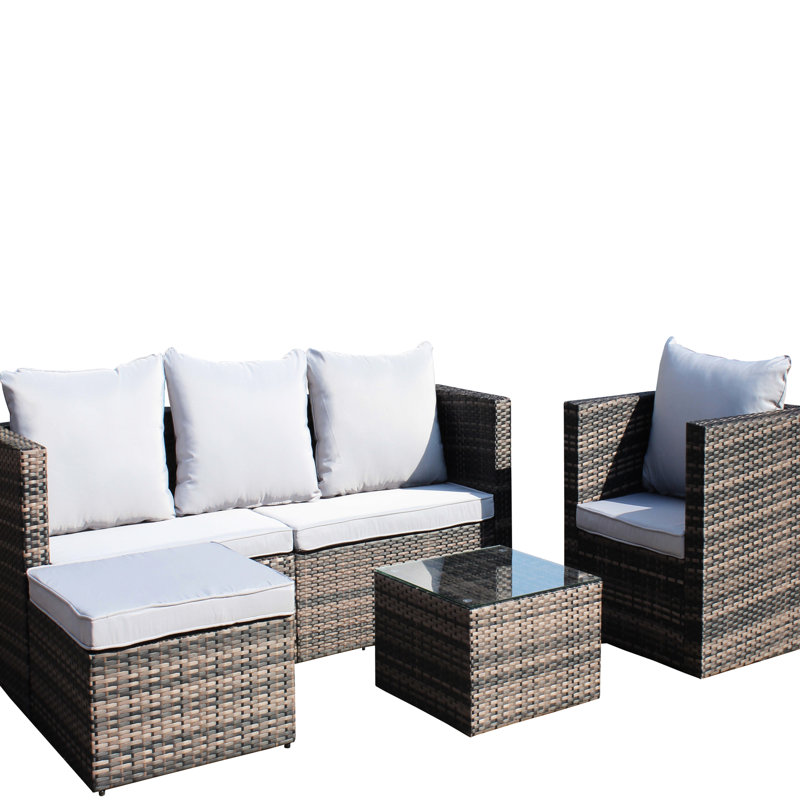 Table basse avec coussins, collection Pat