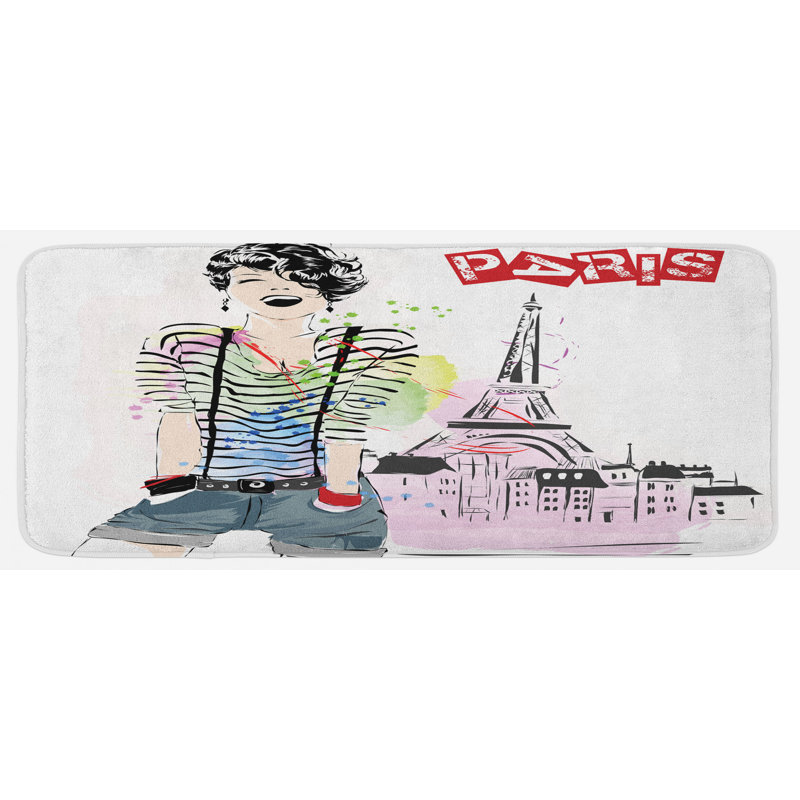 Tapis de cuisine eiffel tour eiffel