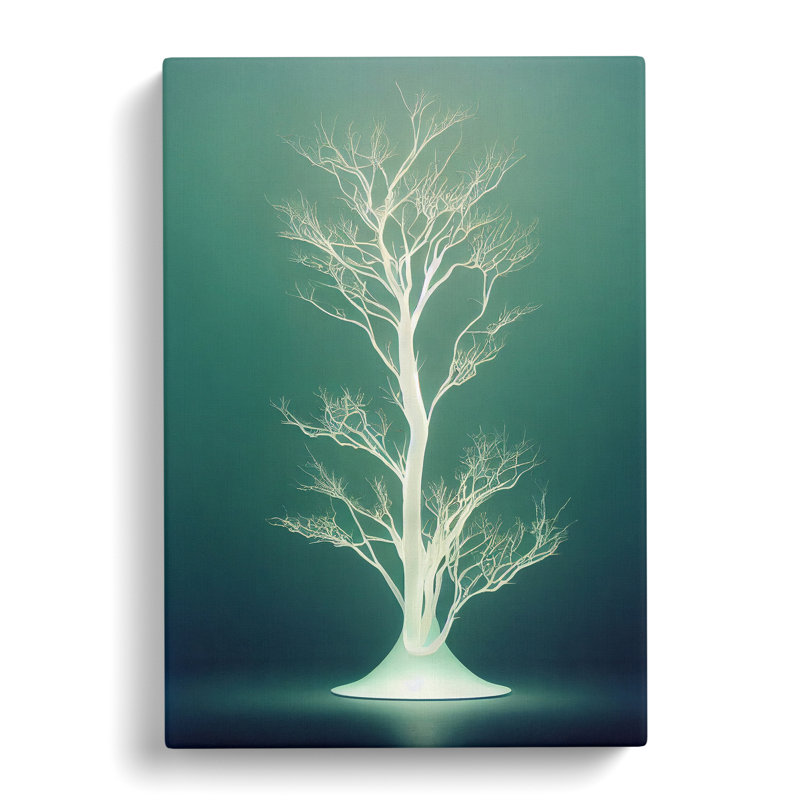 Ethereal Tree No.2 - Wrapped Canvas Painting, 76cm H x 50cm W x 3cm D