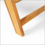 Table basse d'extérieur en bois d'acacia Sedona avec design durable et plateau à lattes ouvertes pour une utilisation élégante