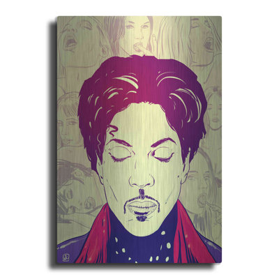 «Prince» par Giuseppe Cristiano - impression sans cadre sur métal