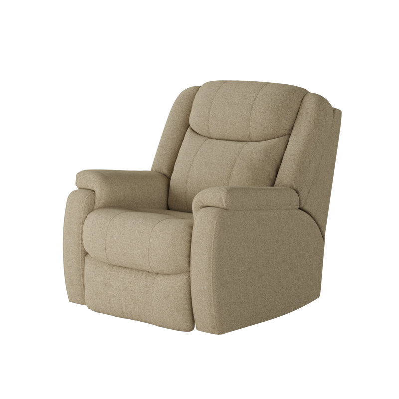 Hercules Dual Power Wall Recliner, Khaki Chenille