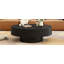 Table basse ronde moderne avec base robuste-58531007