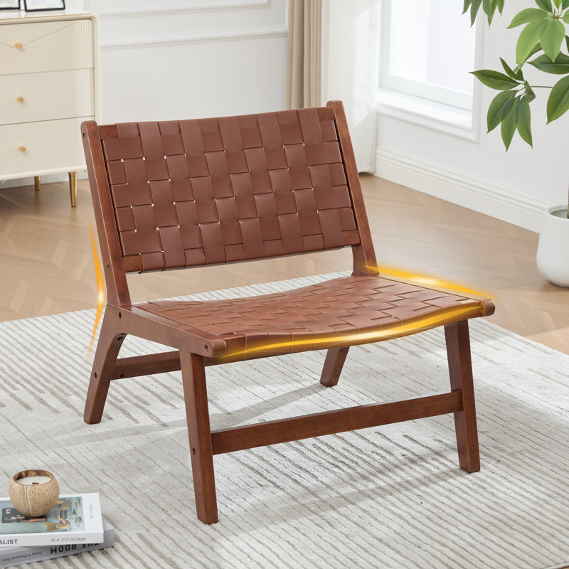 Upholstered Armless, Brown